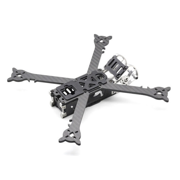 HSKRC SZ245 245mm Wheelbase 4mm Arm Carbon Fiber X Type FPV Racing Frame Kit for RC Drone 6 HSKRC SZ245 245mm Wheelbase 4mm Arm Carbon Fiber X Type FPV Racing Frame Kit for RC Drone - Image 6
