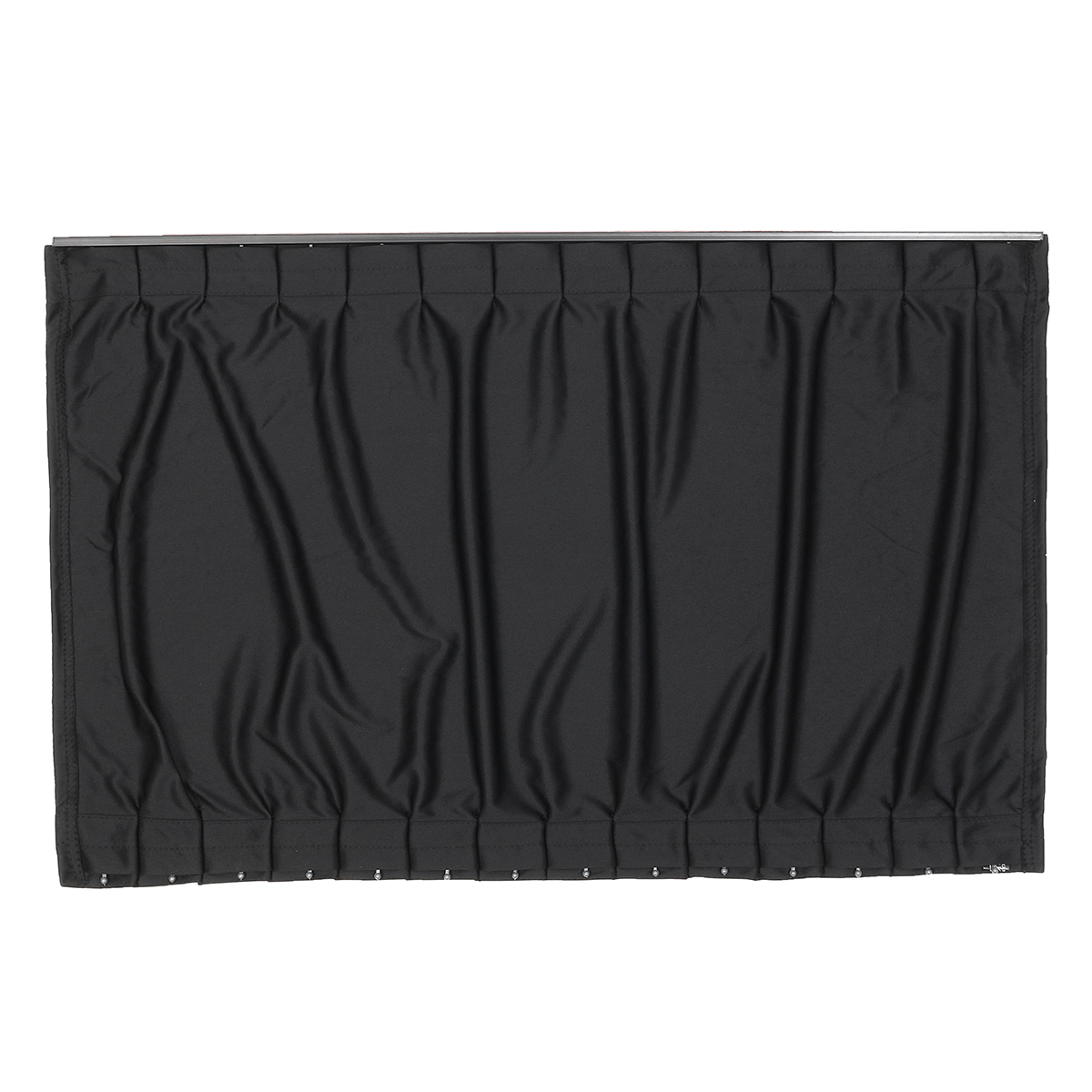 2pcs 70x49cm Adjustable Car Window Curtain Sunshade UV Protection Black Universal 1
