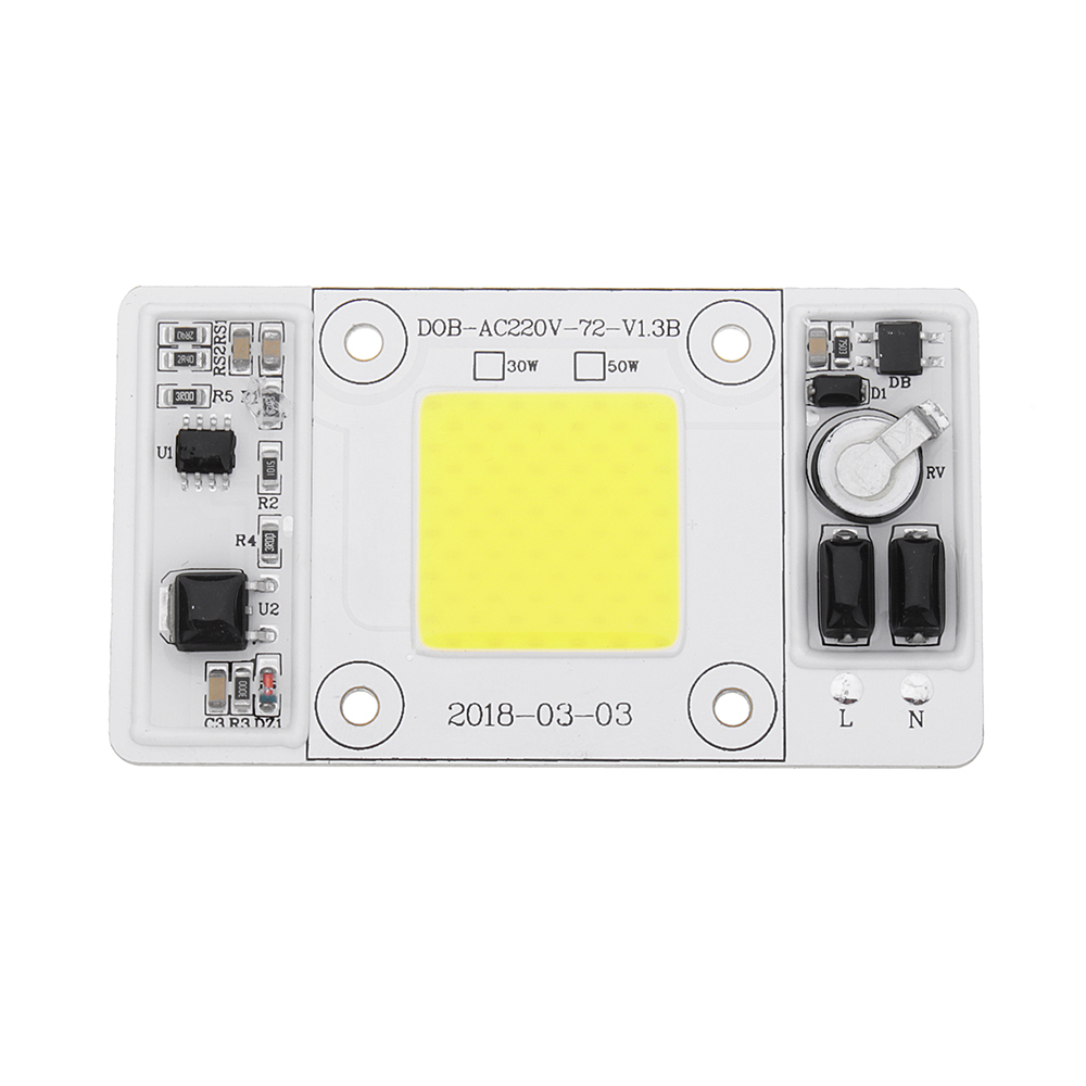 LUSTREON 50W COB LED Chip Waterproof Light Source AC180-300V for DIY Spotlight Floodlight 6 LUSTREON 50W COB LED Chip Waterproof Light Source AC180-300V for DIY Spotlight Floodlight - Image 6