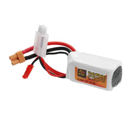 ZOP POWER 11.1V 550mAh 70C 3S Lipo Battery With JST/XT30 Plug For RC Models 3