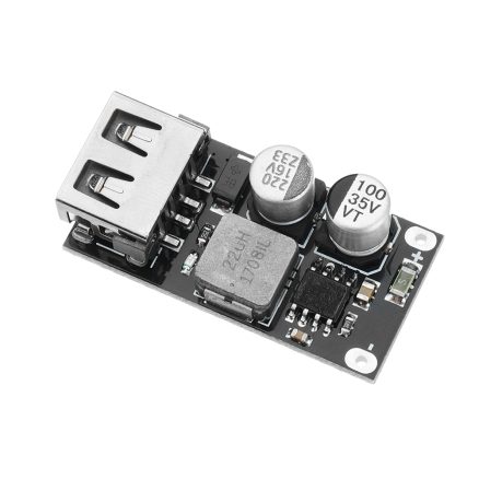 5pcs DC Buck Module 12V24V to QC3.0 Single USB Mobile Charging Board 3