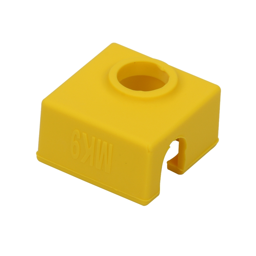 MK9 Silicone Protective Case for Heating Aluminum Block 3D Printer Part Hotend 2 MK9 Silicone Protective Case for Heating Aluminum Block 3D Printer Part Hotend - Image 2