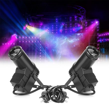 30W RGBW LED DMX512 Stage Light Pinspot Beam Spotlight 6CH For DJ DISCO Party KTV 2