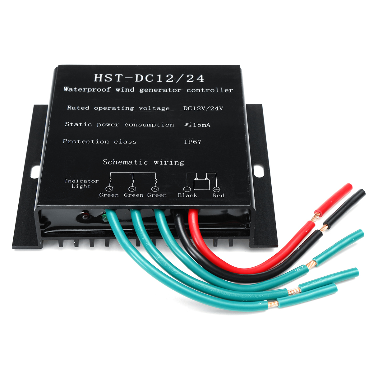 100W-800W DC 12V/24V Wind Turbine Generator Battery Charge Controller Regulator 2 100W-800W DC 12V/24V Wind Turbine Generator Battery Charge Controller Regulator - Image 2