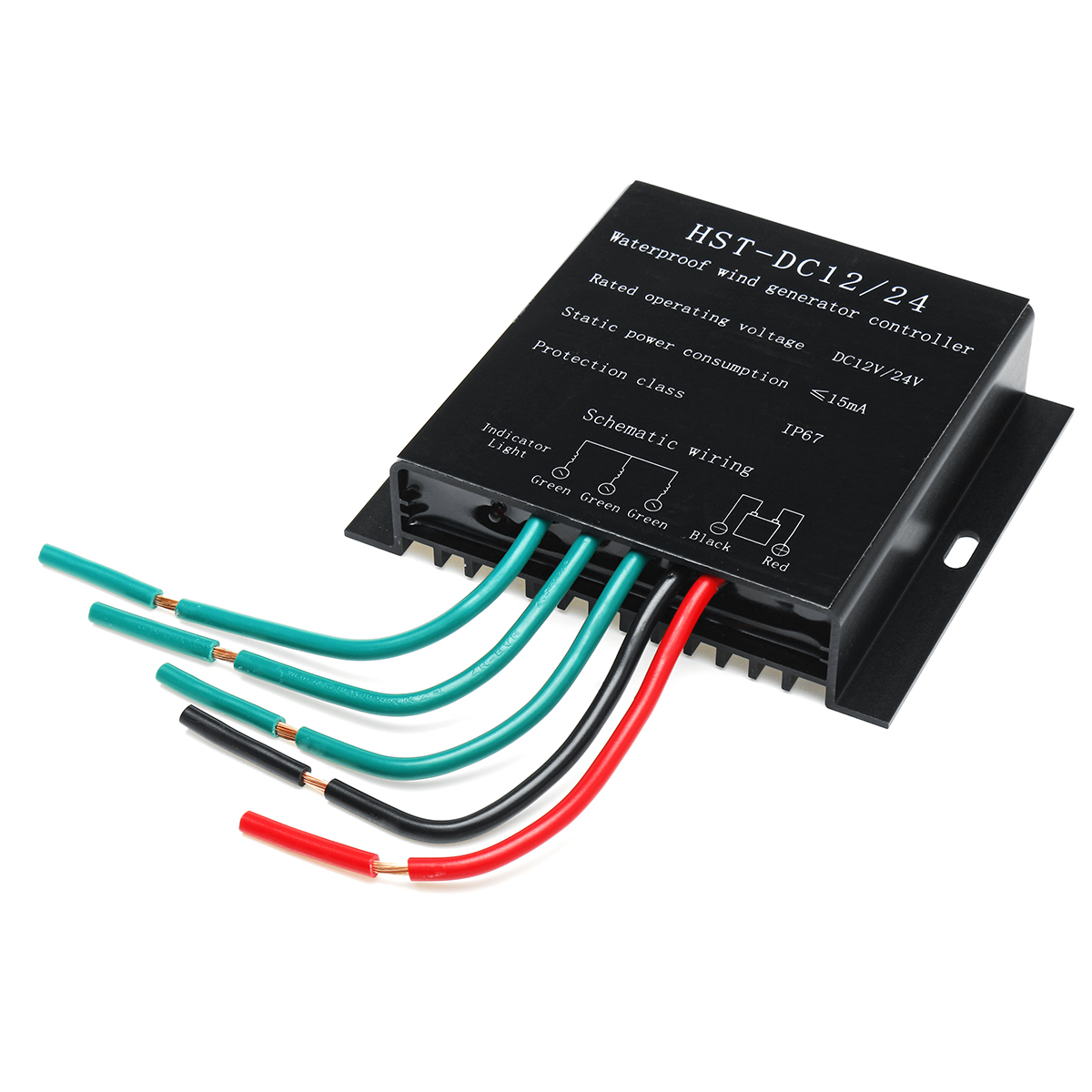 100W-800W DC 12V/24V Wind Turbine Generator Battery Charge Controller Regulator 3 100W-800W DC 12V/24V Wind Turbine Generator Battery Charge Controller Regulator - Image 3