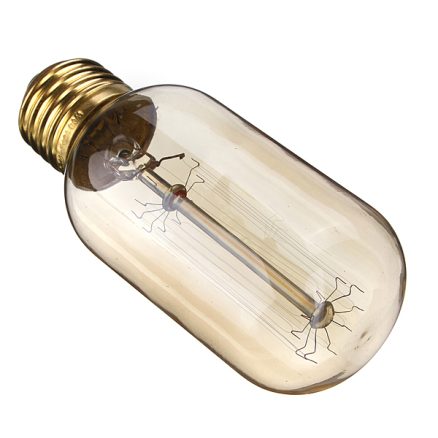 E27 60W Vintage Antique Edison Incandescent Bulb Clear Glass 220V/110V 4