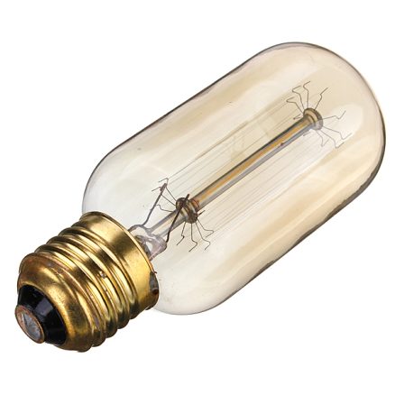 E27 60W Vintage Antique Edison Incandescent Bulb Clear Glass 220V/110V 5