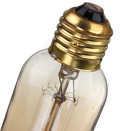 E27 60W Vintage Antique Edison Incandescent Bulb Clear Glass 220V/110V 7