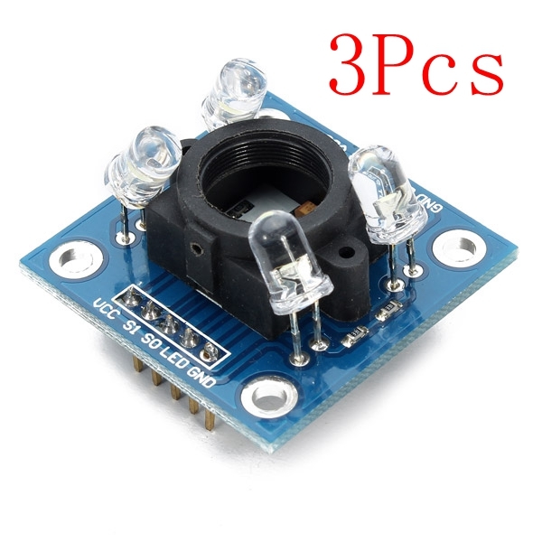 3Pcs GY-31 TCS3200 Color Sensor Recognition Module Geekcreit for Arduino - products that work with official Arduino boards 2