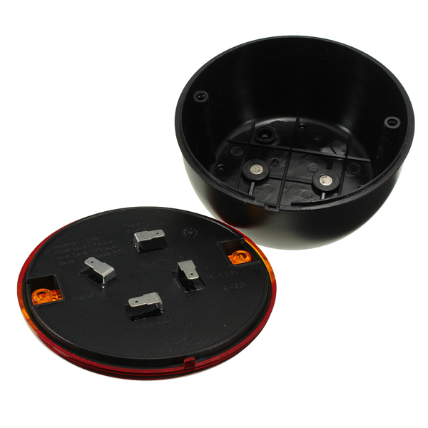 Universal LED Combination Rear Tail Stop Indicator Light Round 5 Universal LED Combination Rear Tail Stop Indicator Light Round - Image 5