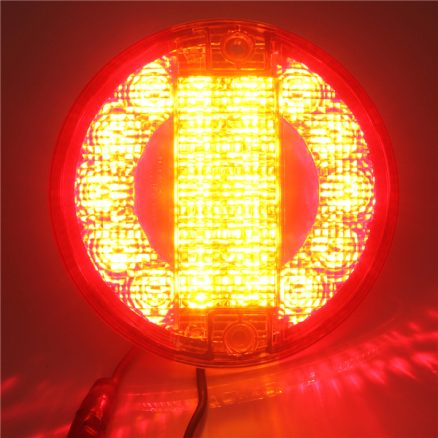 Universal LED Combination Rear Tail Stop Indicator Light Round 6