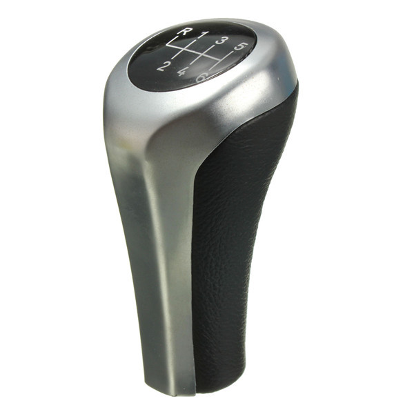 Black Car 6 Speed Gear Shift Knob For BMW E46 E90 E91 E92 X1 X3 X5 2 Black Car 6 Speed Gear Shift Knob For BMW E46 E90 E91 E92 X1 X3 X5 - Image 2