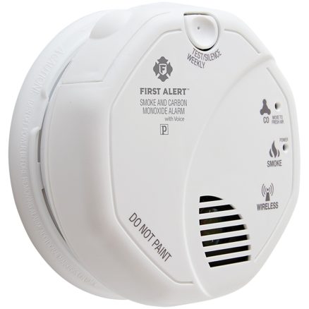 First Alert 1039839 Wireless Interconnected Smoke & Carbon Monoxide Alarm with Voice & Location 3