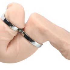 The Twisted Penis Chastity Cock Ring