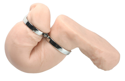 The Twisted Penis Chastity Cock Ring 1