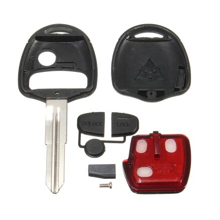 3 Button Remote Smart Key Fob 433MHz ID46 Chip For Mitsubishi Lancer Outlander 5