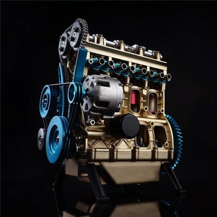 Teching V4 DM13 Four-Cylinder Stirling Engine Full Aluminum Alloy Model Collection 4
