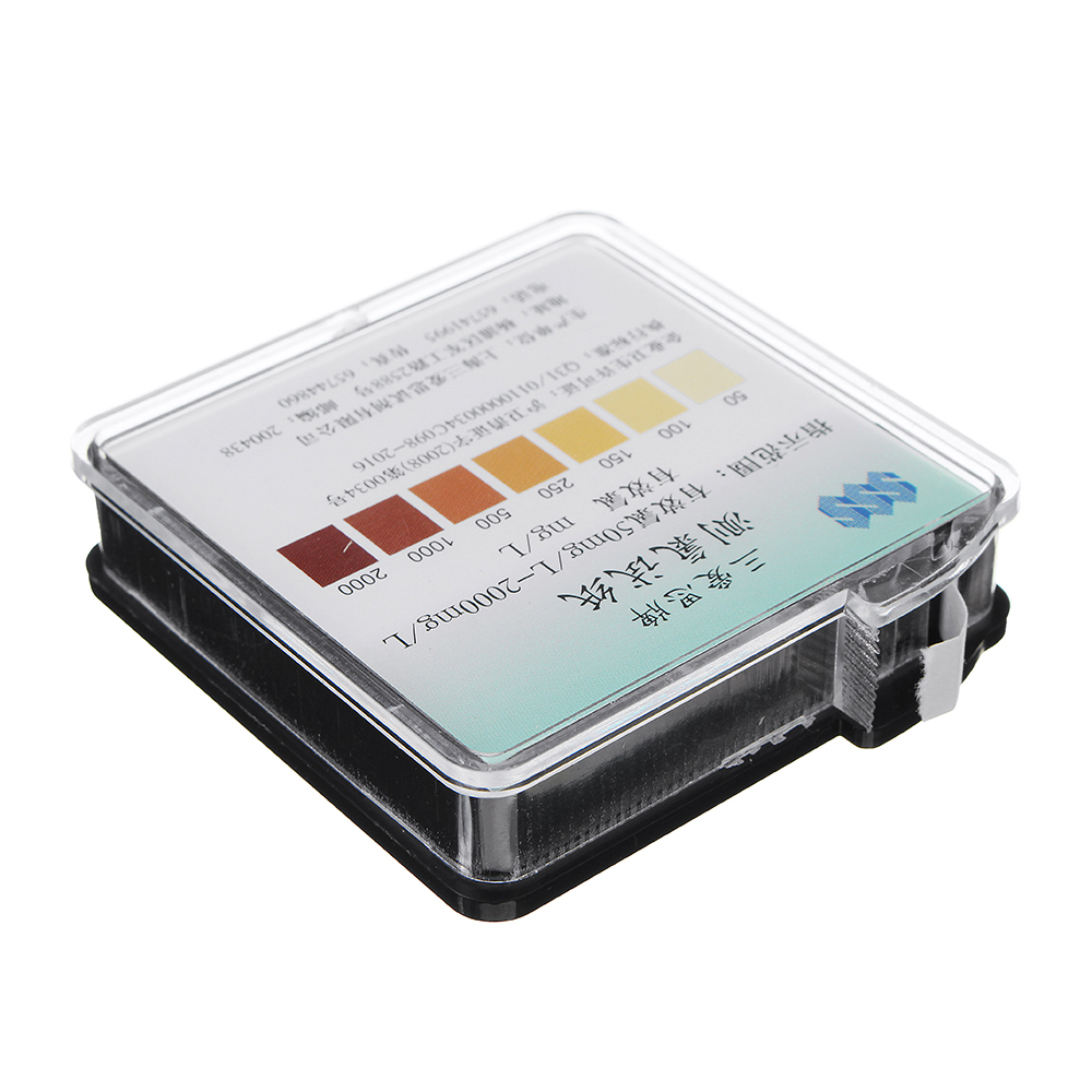 Chlorine Test Paper Roll Range 50-2000 ppm w/ Color Chart Sanitizer Strength Testing 4m 3 Chlorine Test Paper Roll Range 50-2000 ppm w/ Color Chart Sanitizer Strength Testing 4m - Image 3