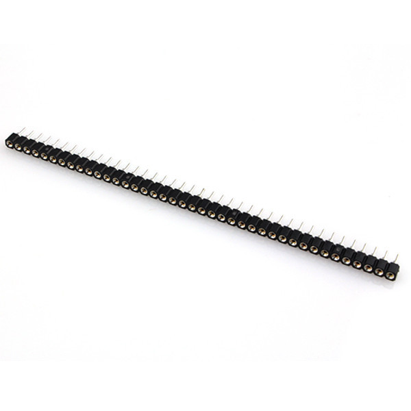1pcs 40Pin Single Row 2.54mm Round Female Header Pin 1 1pcs 40Pin Single Row 2.54mm Round Female Header Pin