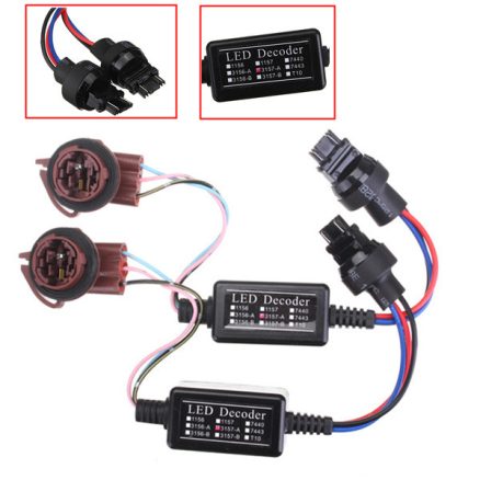 LED Decoder 3157A Adapter Anti Hyper Blinking Flashing Error Cancel 2
