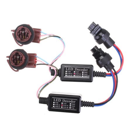 LED Decoder 3157A Adapter Anti Hyper Blinking Flashing Error Cancel 3