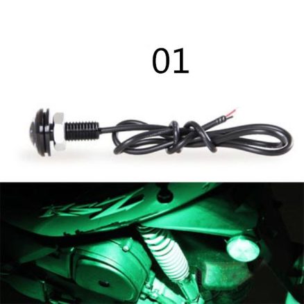 LED Motorcycle Tail Light Flasher Spot Lightt Electric Bicycle Lights 6