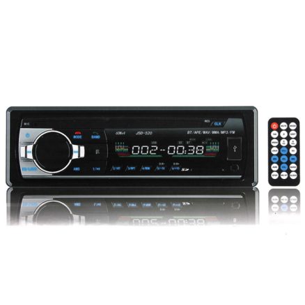 12V Car in Dash BT Stereo Radio Head Unit 1 Din MP3 Player AUX FM 1