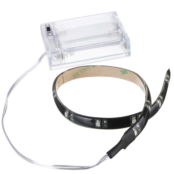 4.5V Battery Operated 30CM LED Strip Light Waterproof Craft Lights Hobby Light 7 4.5V Battery Operated 30CM LED Strip Light Waterproof Craft Lights Hobby Light - Image 7