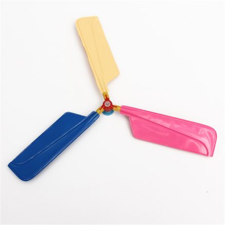 5Pcs Colorful Traditional Classic Balloon Helicopter Portable Flying Toy 6
