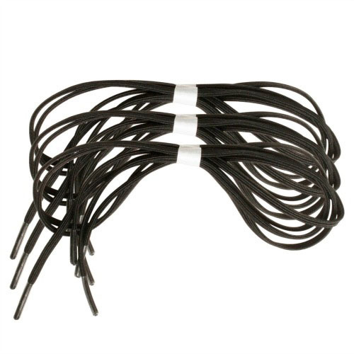 Shoe Laces Elastic Black 30 Pk/3 pr 1 Shoe Laces Elastic Black 30 Pk/3 pr
