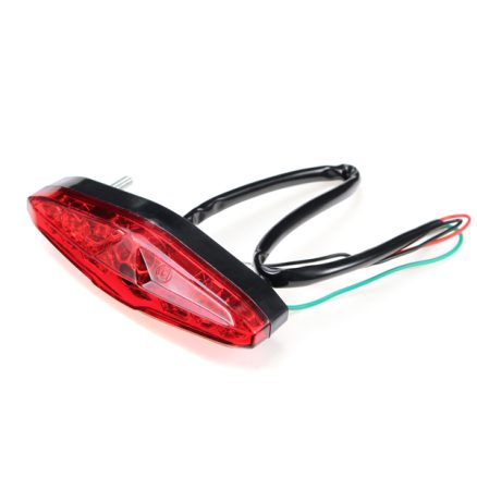 12V Motorcycle Retro Brake Light Plate Tail Lights For Harley Cruise Prince 3