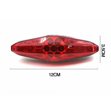 12V Motorcycle Retro Brake Light Plate Tail Lights For Harley Cruise Prince 6