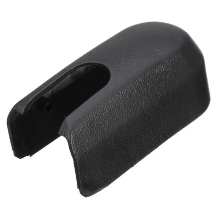 Rear Wind Shield Wiper Arm Mounting Nut Cover Cap Black Surface Paint Treatment 2