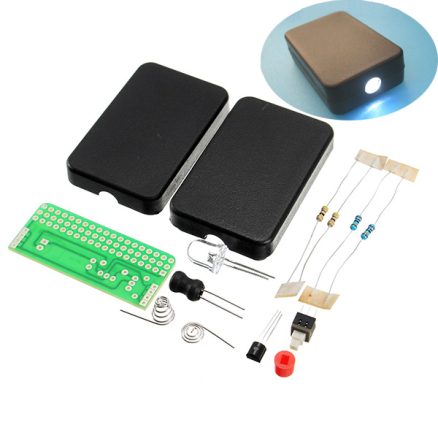 EQKIT?® DIY FLA-1 Simple Flashlight Circuit Board Electronic Kit 1