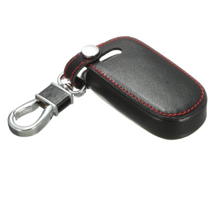 Car Key Case Cover 4 Buttons PU Leather Key FOB Case Cover For Jeep Grand Chrysler 300 Dodge 4