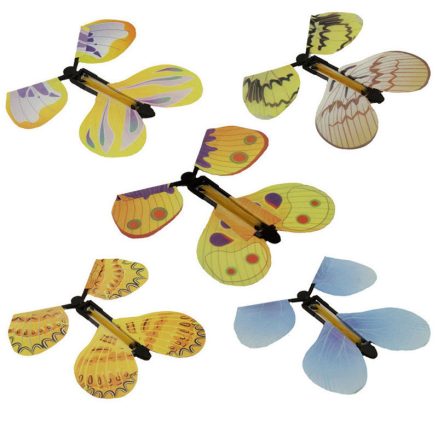 1PC Magic Props Flying Butterfly Hand Transformation Toys For Kids Christmas Tricky Funny Joke 5