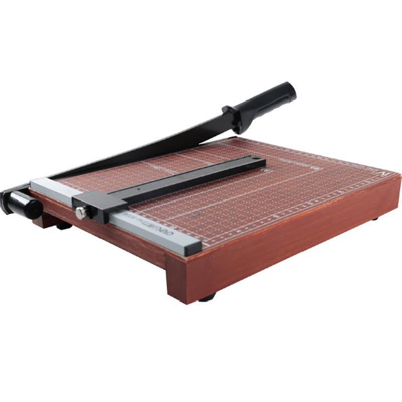Deli 8004 Portable A4 Wooden Paper Photo Cutter Paper Trimmer Scrap Machine For Home Office 3 Deli 8004 Portable A4 Wooden Paper Photo Cutter Paper Trimmer Scrap Machine For Home Office - Image 3