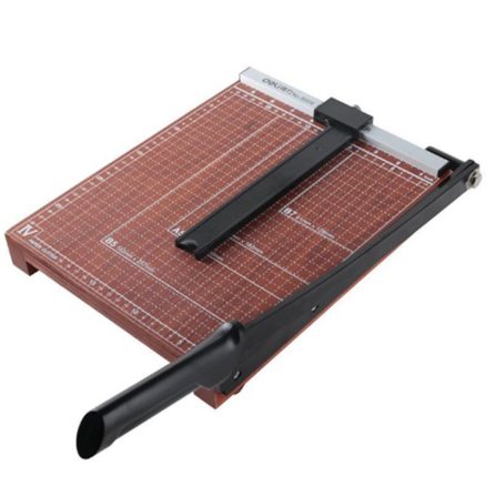 Deli 8004 Portable A4 Wooden Paper Photo Cutter Paper Trimmer Scrap Machine For Home Office 5