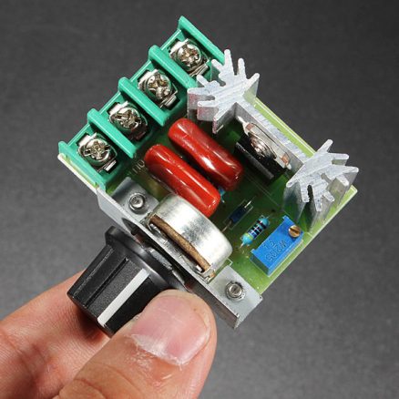10Pcs 2000W Speed Controller SCR Voltage Regulator Dimming Dimmer Thermostat 4