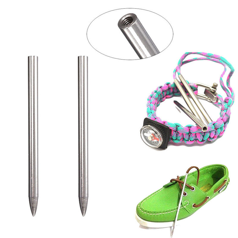 3MM 550 Paracord Fid Lacing Stitching Weaving Needle Stainless Steel Works For Laces Strings 1 3MM 550 Paracord Fid Lacing Stitching Weaving Needle Stainless Steel Works For Laces Strings