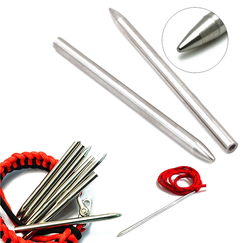 3MM 550 Paracord Fid Lacing Stitching Weaving Needle Stainless Steel Works For Laces Strings 2 3MM 550 Paracord Fid Lacing Stitching Weaving Needle Stainless Steel Works For Laces Strings - Image 2