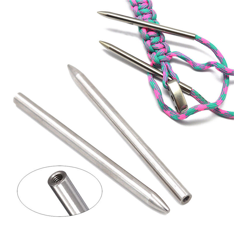 3MM 550 Paracord Fid Lacing Stitching Weaving Needle Stainless Steel Works For Laces Strings 3 3MM 550 Paracord Fid Lacing Stitching Weaving Needle Stainless Steel Works For Laces Strings - Image 3