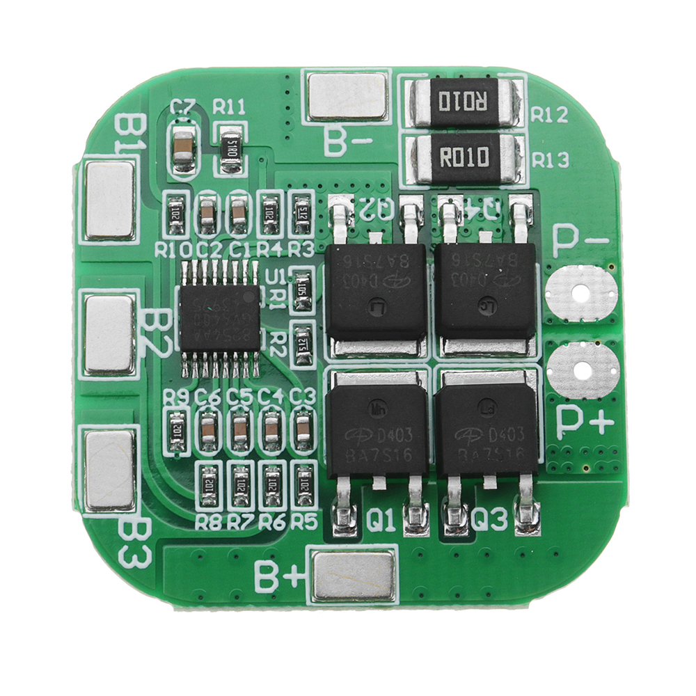 DC 14.8V / 16.8V 20A 4S Lithium Battery Protection Board BMS PCM Module For 18650 Lithium LicoO2 / Limn2O4 Short Circuit Protection 3 DC 14.8V / 16.8V 20A 4S Lithium Battery Protection Board BMS PCM Module For 18650 Lithium LicoO2 / Limn2O4 Short Circuit Protection - Image 3