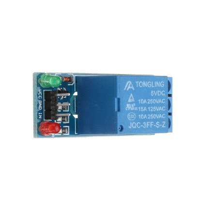 5pcs 5V Low Level Trigger One 1 Channel Relay Module Interface Board Shield DC AC 220V PIC AVR DSP ARM MCU 5