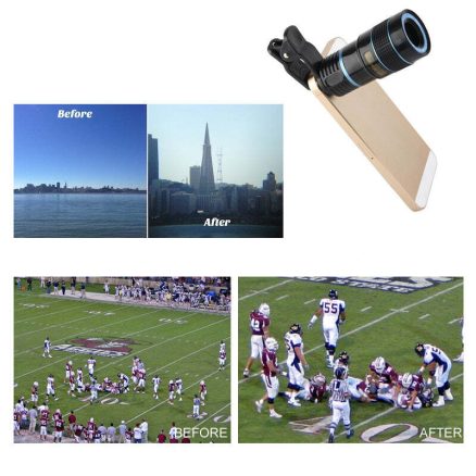 Telephoto PRO Clear Image Lens Zooms 8 times closer! For all Smart Phones & Tablets with Camera 4