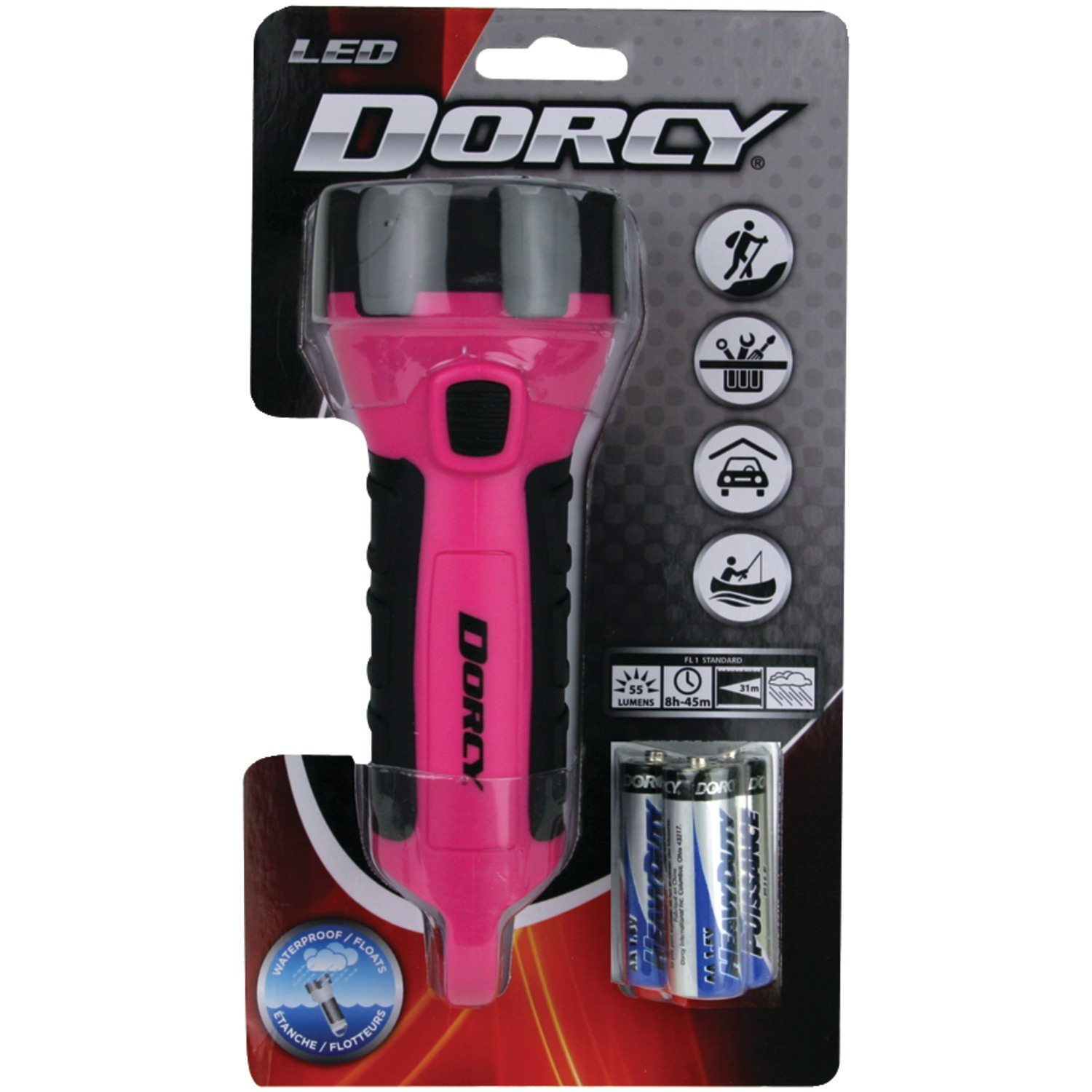 Dorcy 41-2511 55-Lumen 4-LED Floating Flashlight 6 Dorcy 41-2511 55-Lumen 4-LED Floating Flashlight - Image 6