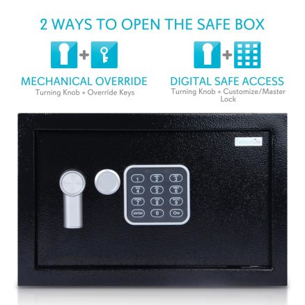 Serene Life SLSFE12 Fireproof Electronic Safe Box (9 Inch) 2