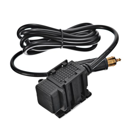Europe Standard Car Motorcycle 12V-24V 2.1A Dual USB Charger Adaptor 3