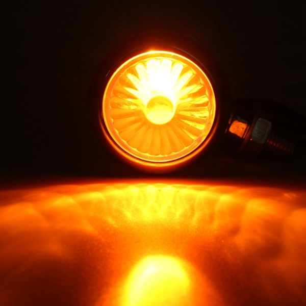 Pair 12V Motorcycle Turn Signal Indicator Light Lamp For Harley 5 Pair 12V Motorcycle Turn Signal Indicator Light Lamp For Harley - Image 5