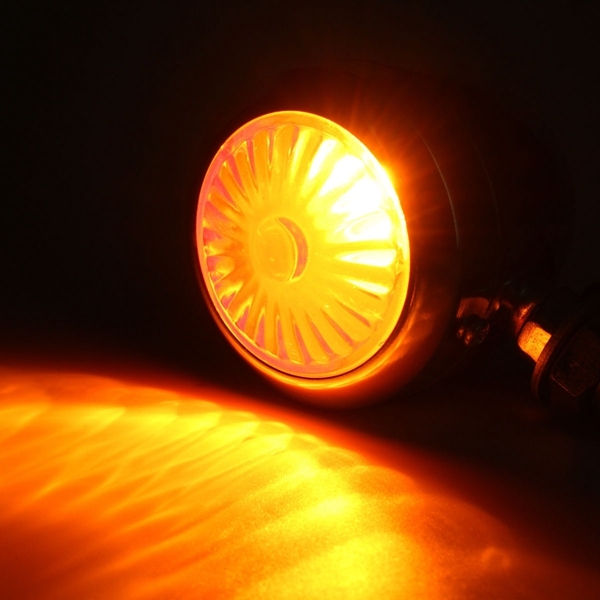 Pair 12V Motorcycle Turn Signal Indicator Light Lamp For Harley 6 Pair 12V Motorcycle Turn Signal Indicator Light Lamp For Harley - Image 6